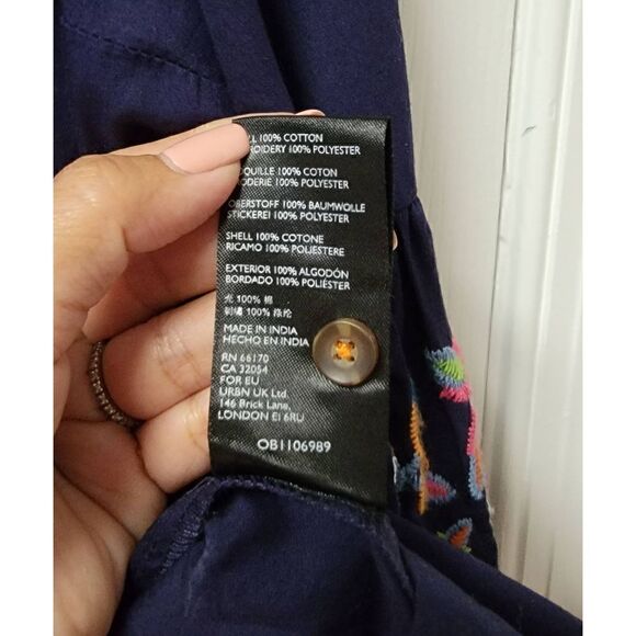 Anthrop Maeve Sonja Embroidered 2 - Picture 8 of 8